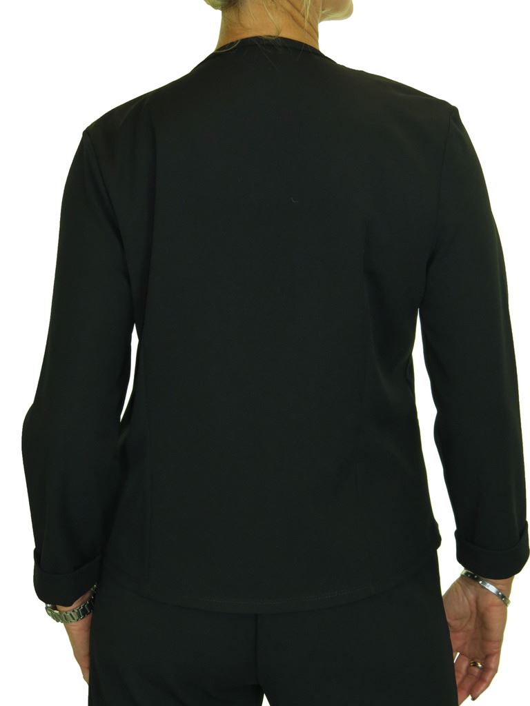 Womens Soft Feel Open Front Lightweight Jacket 10-20
