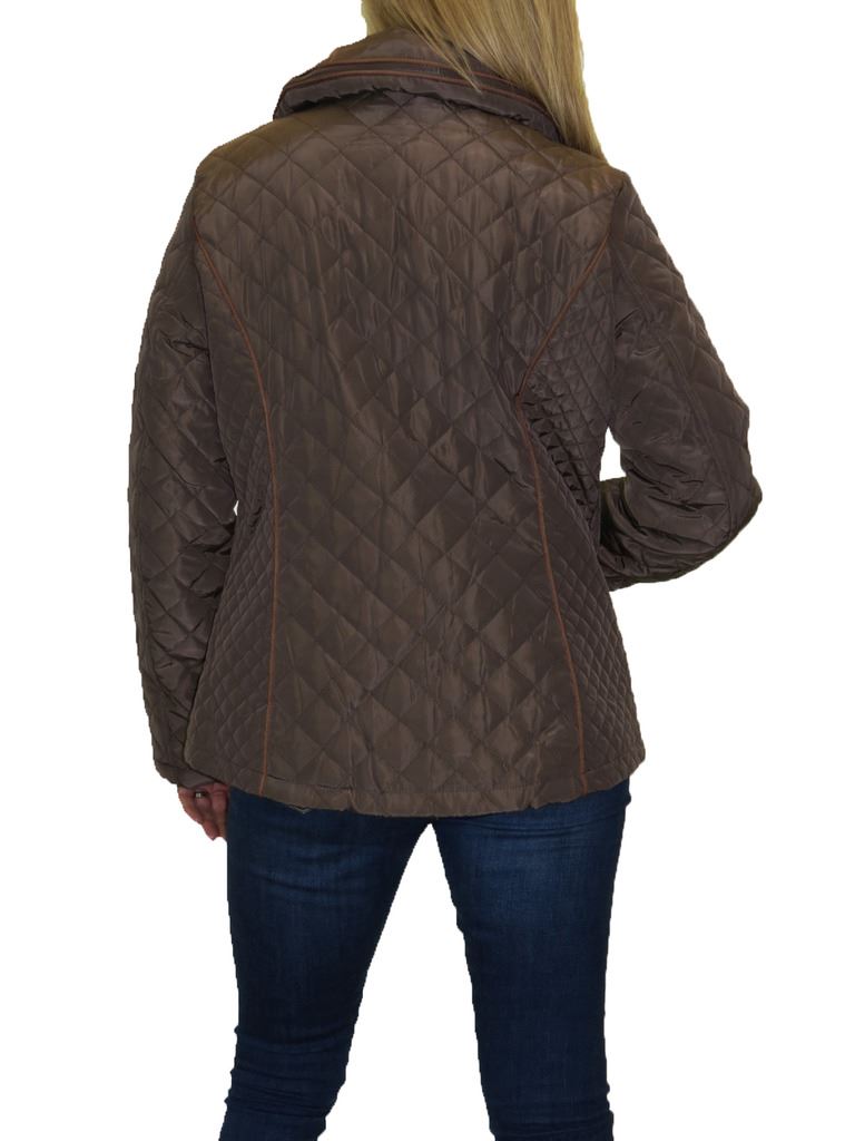 leggera imbottitura 12-22 cappuccio PLUS Size Giacca Trapuntata