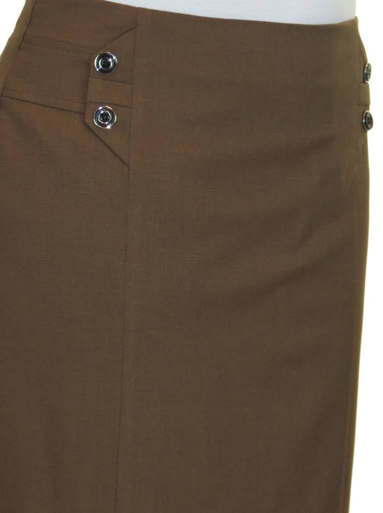 Ladies Business Lined Pencil Skirt Washable 10-20