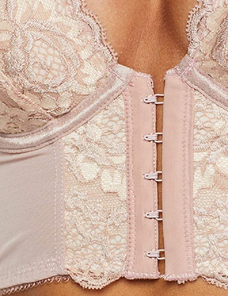 Pour Moi Opulence Underwired Front Fastening Bralette 11501 Bra Mink//Oyster