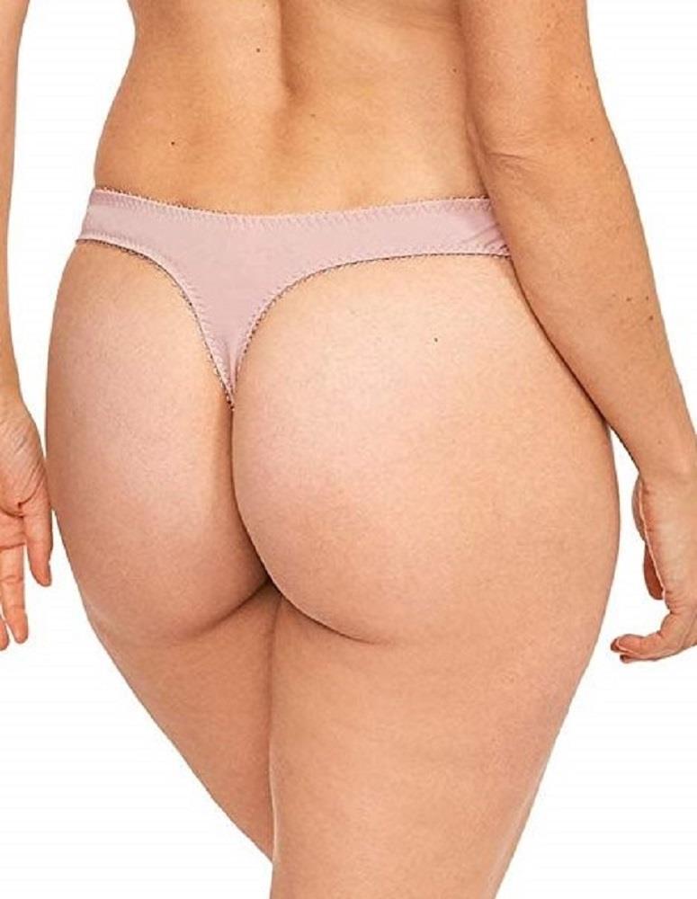 Ladies Lepel Fiore Lace Thong Brief Knickers 93212 Rose Gold//Ivory