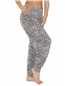 Womens Ali Baba Hareem Leopard Print Full Length Cuffed Trousers Size S M L XL