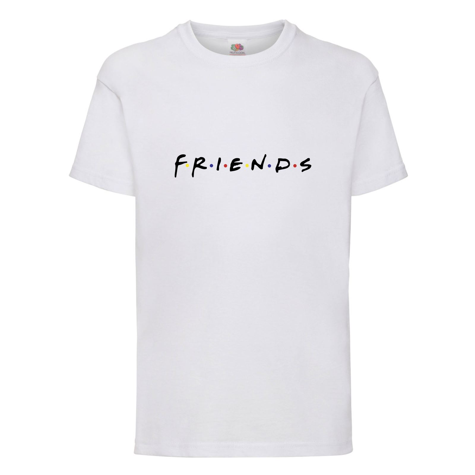 Adults Unisex Fashion Friends T-Shirt TV Series Retro 90 Casual Womens Funny Top