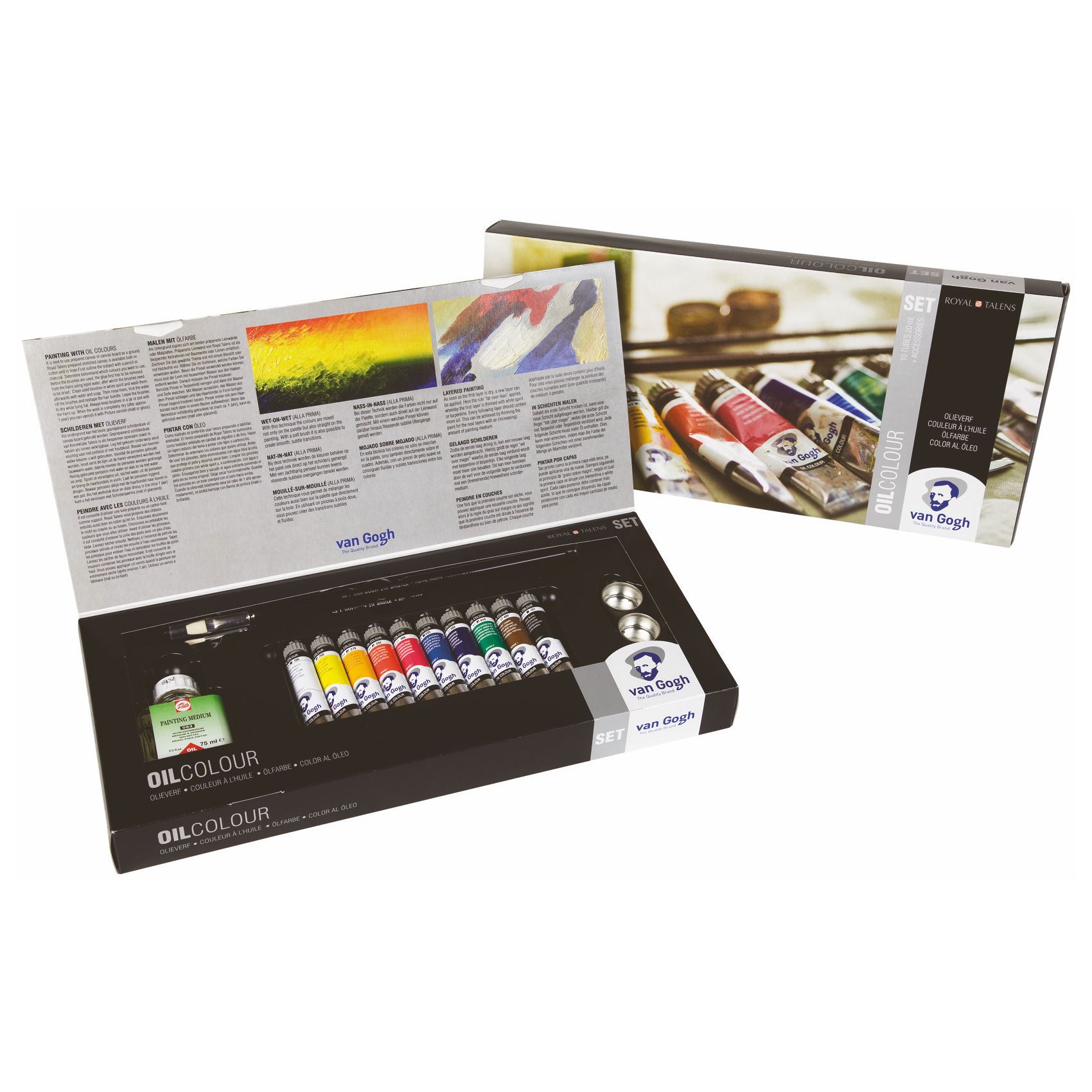 oil colour paint Studio artists sets tubes Van Gogh Oil painting