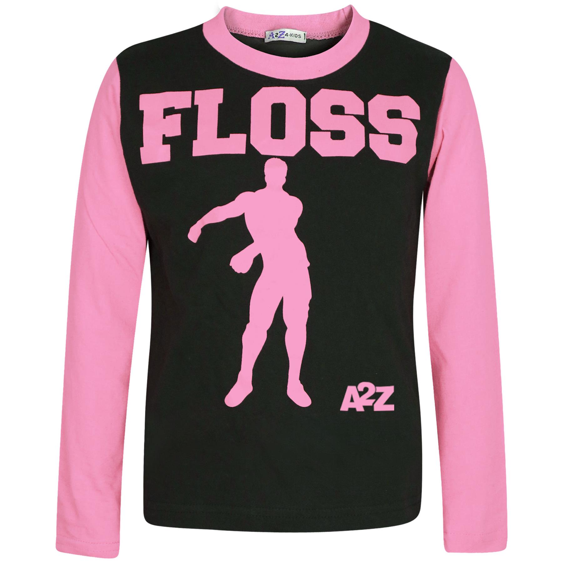 Enfants Filles Pyjamas Rose Bébé Trendy Soie D/'impression A2Z Noël de détente Tenues