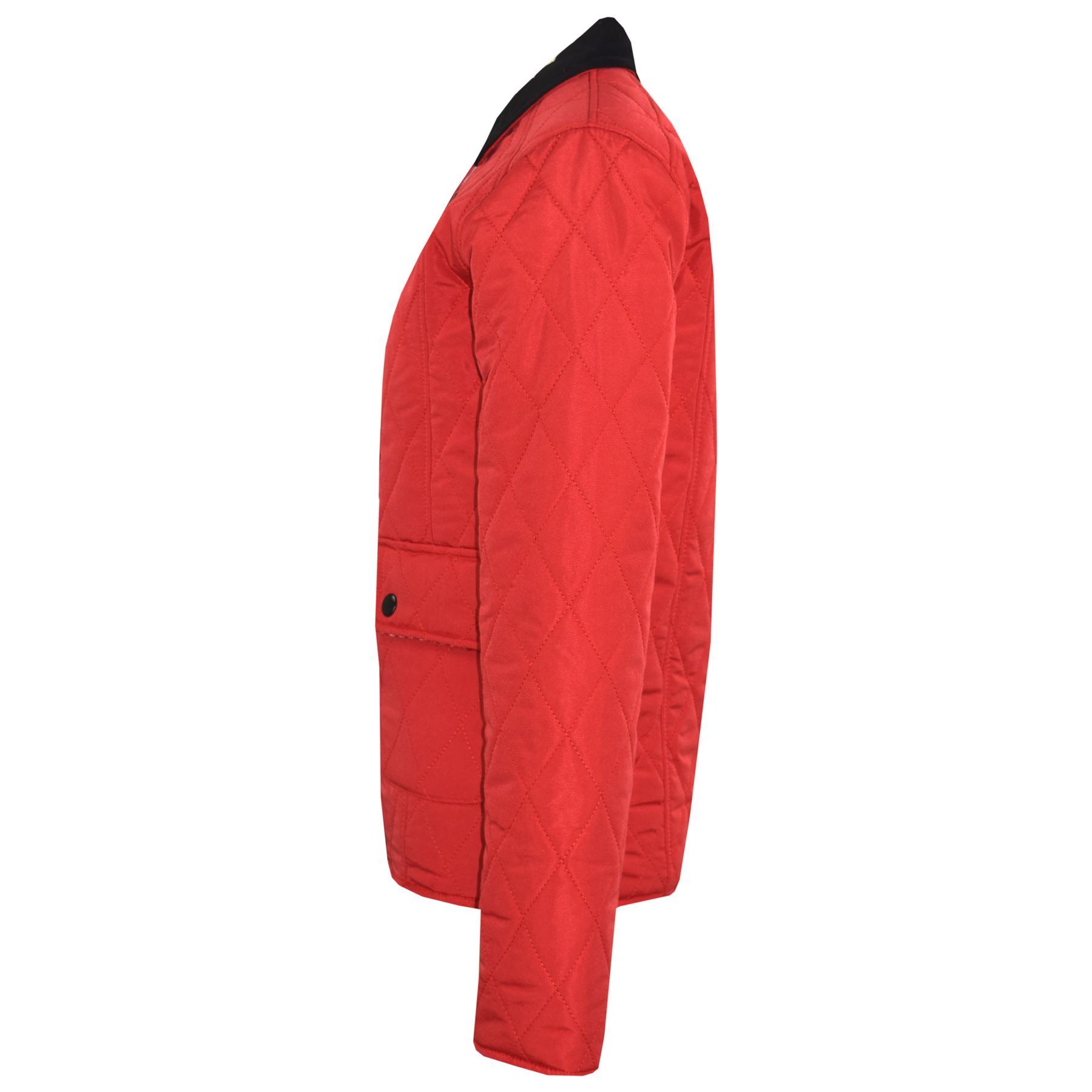 Enfants Veste Fille Matelassé Rembourré Col Boutonné Et Fermeture Éclair Veste épais manteau 5-13 Y