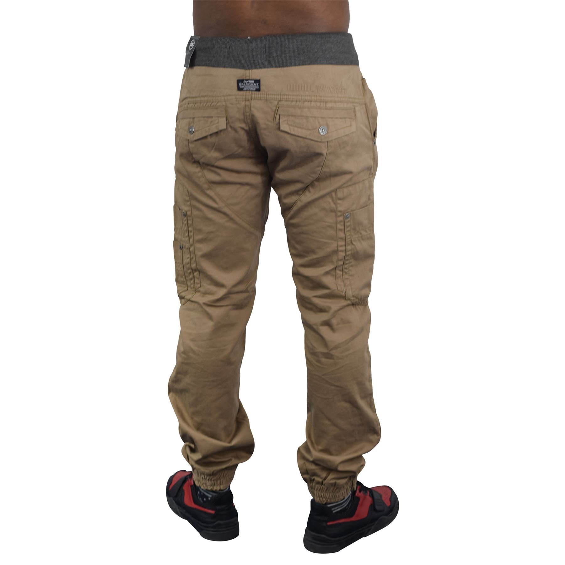 Pantaloni uomo Chinos Pantaloni Combattimento Rawcraft BELHAVEN Qualità Pantaloni Chino Jeans