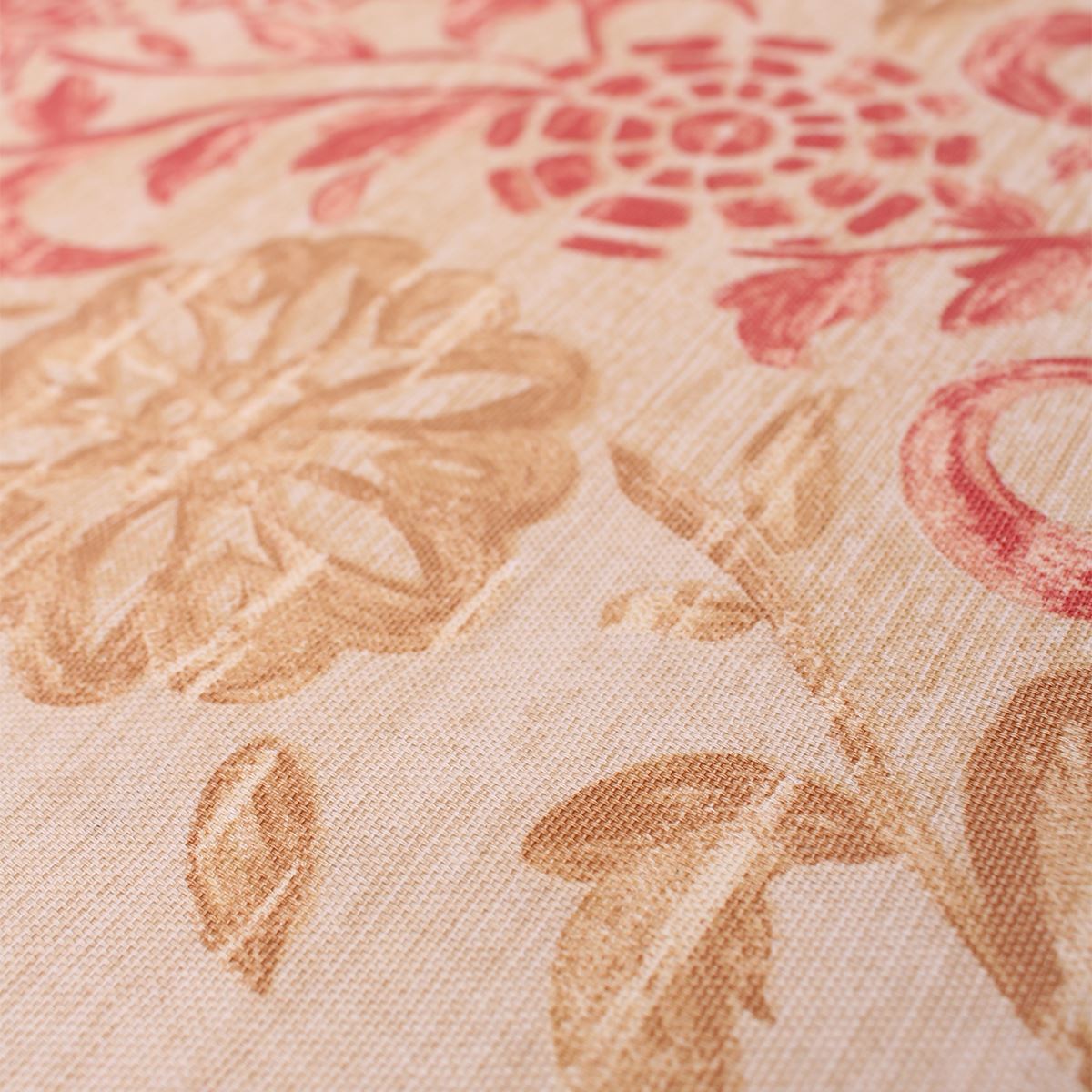 Harlquin Ananda Floral Tela De Cortina Tapicería terracota a Rayas Runner