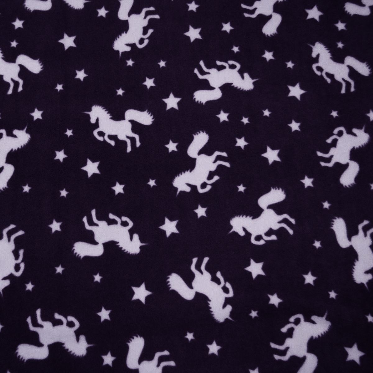 Patrón de estrella de Unicornio Suave Manta Polar Abrazo material de tela artesanal Vestido