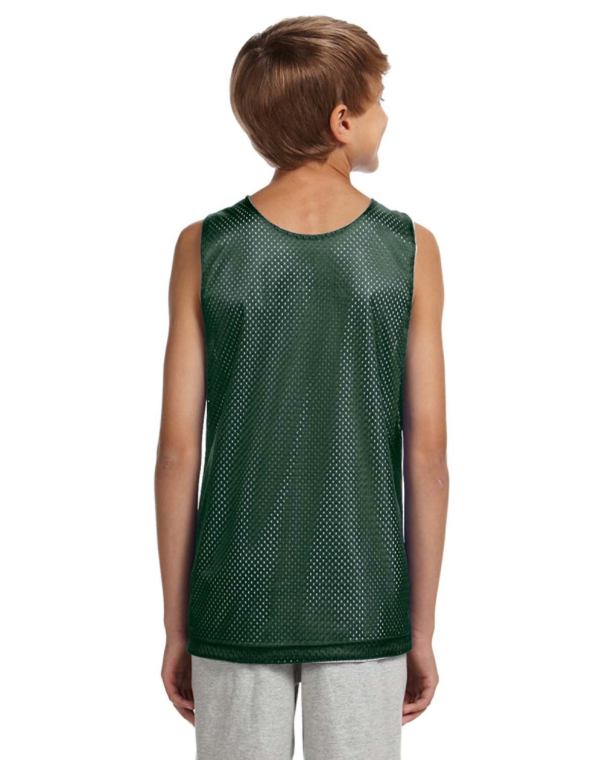 A4 T-Shirt Youth Reversible Mesh Tank N2206