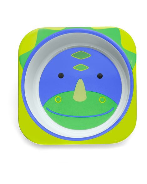 Toddler//Kids Melamine Plate /& Bowl Skip Hop Zoo Tableware Sets