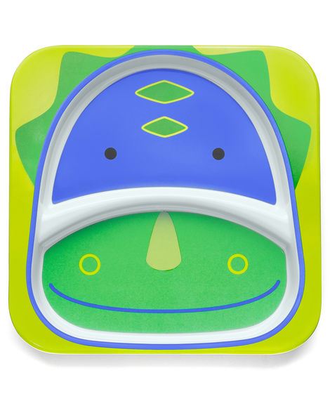 Toddler//Kids Melamine Plate /& Bowl Skip Hop Zoo Tableware Sets