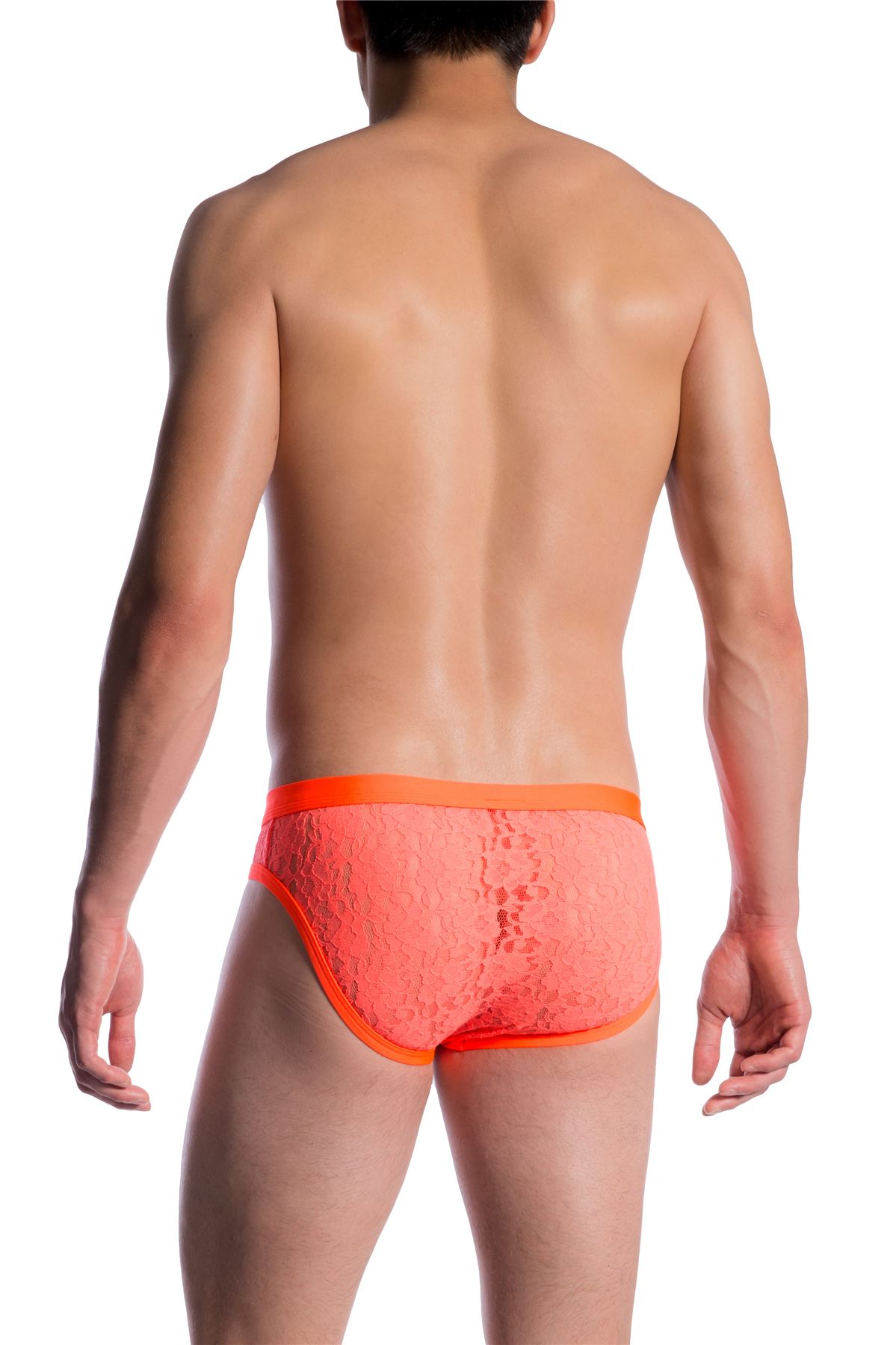 Manstore Men/'s M766 Micro Brief Lacy Net See Through Pants Underpants