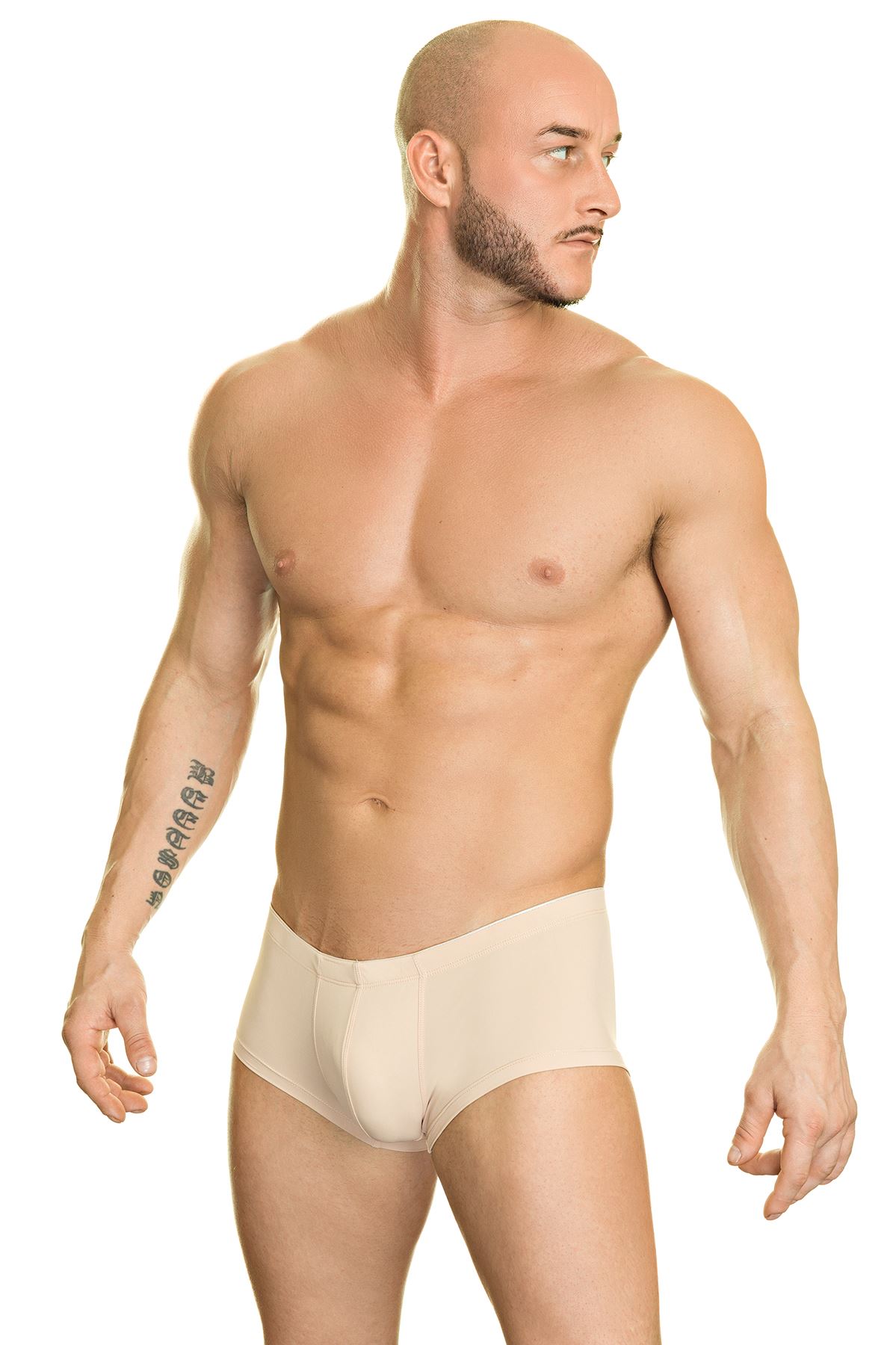 L/'Homme Invisible Men/'s Sensitive Shorty Boxer Brief Underwear Hipster Trunk