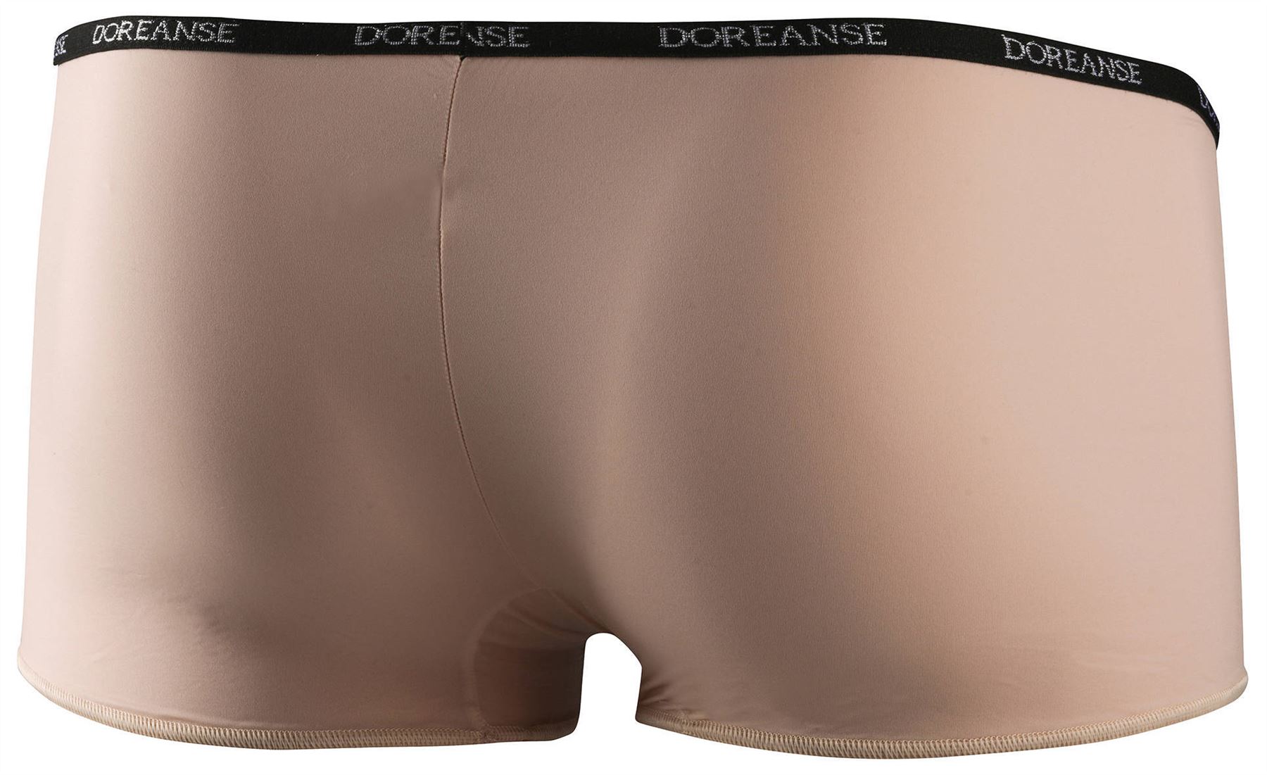 Doreanse Men/'s 1590 Aire Short Trunk Light Thin Silky Black White Nude Red