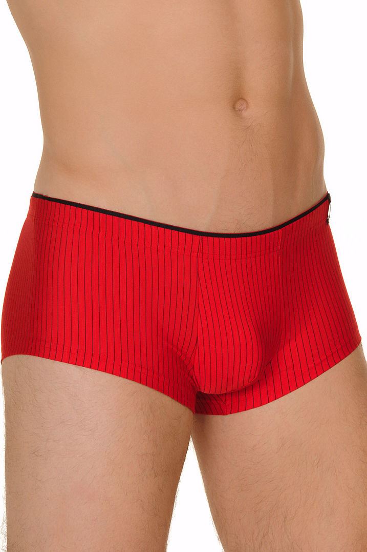 Bruno Banani Straight Line Hip Short Smooth Pinstripe Boxer Brief Trunk