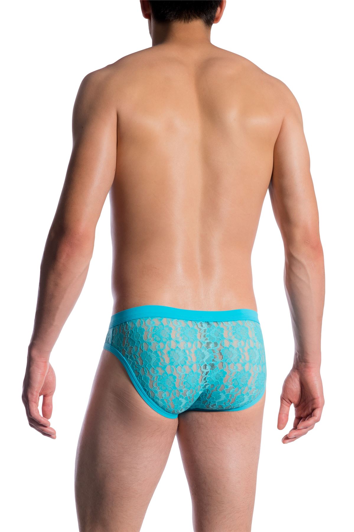 Manstore Men/'s M766 Micro Brief Lacy Net See Through Pants Underpants