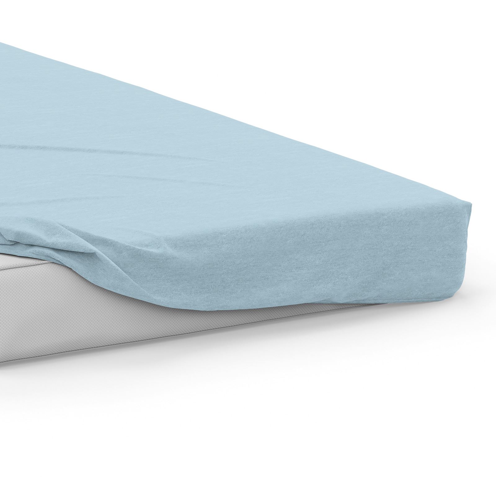 Flannelette Bed Sheets 100/% Brushed Cotton Fitted Flat Sheet Bedding Sets