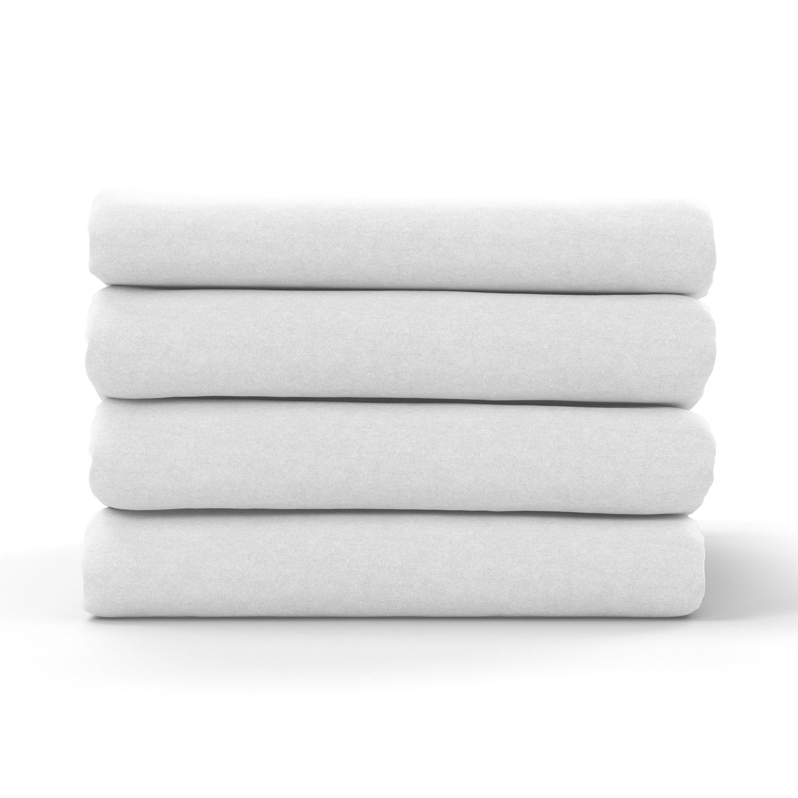 Flannelette Bed Sheets 100/% Brushed Cotton Fitted Flat Sheet Bedding Sets