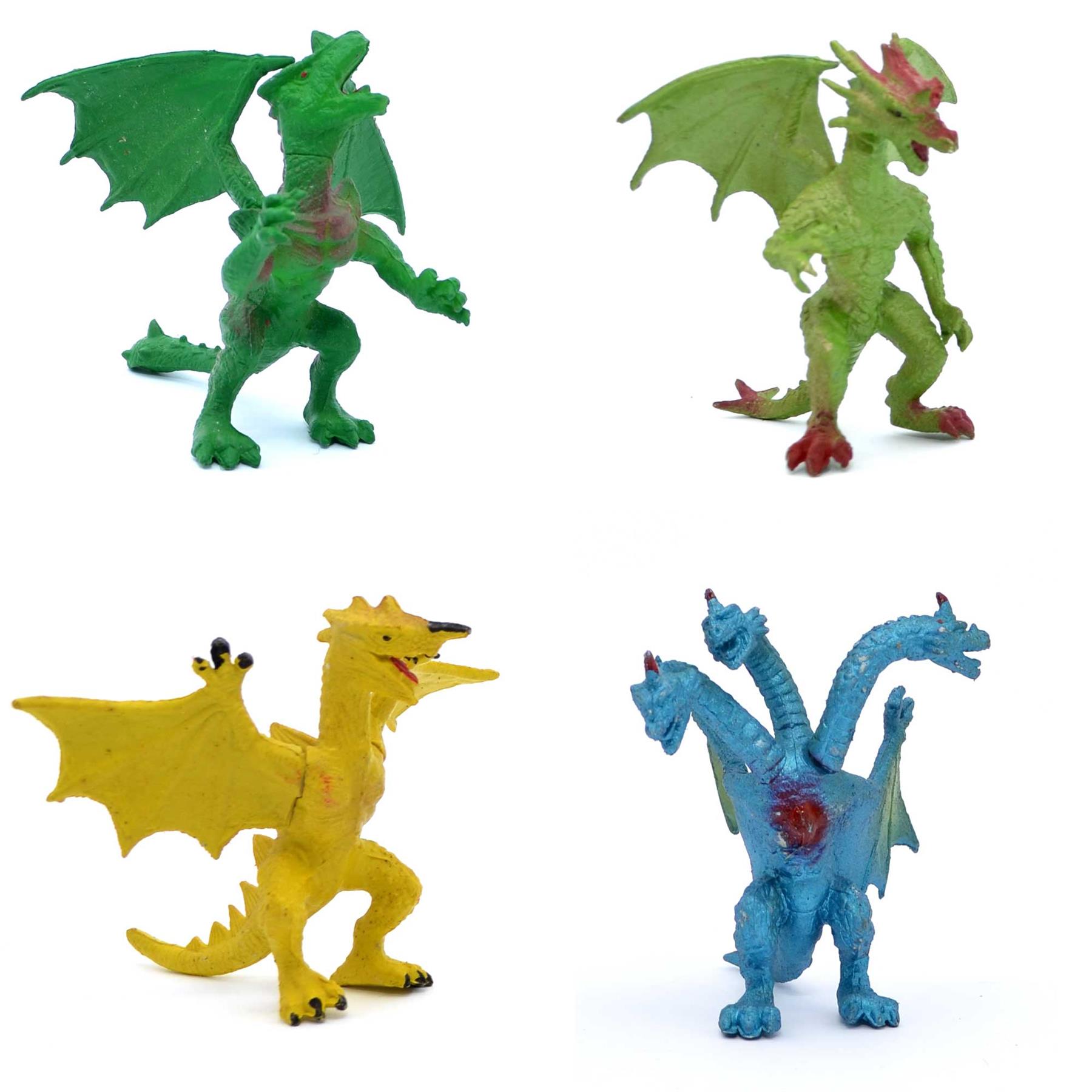 Action Figure Jouet Dragons Dinosaures Godzilla Animaux Cadeau d/'anniversaire Set