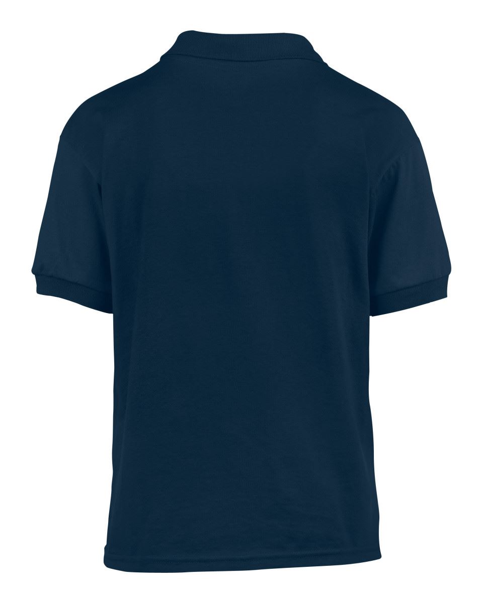 Gildan Childrens Kids DryBlend Jersey Plain Cadat Collar Polo Shirts T-shirt