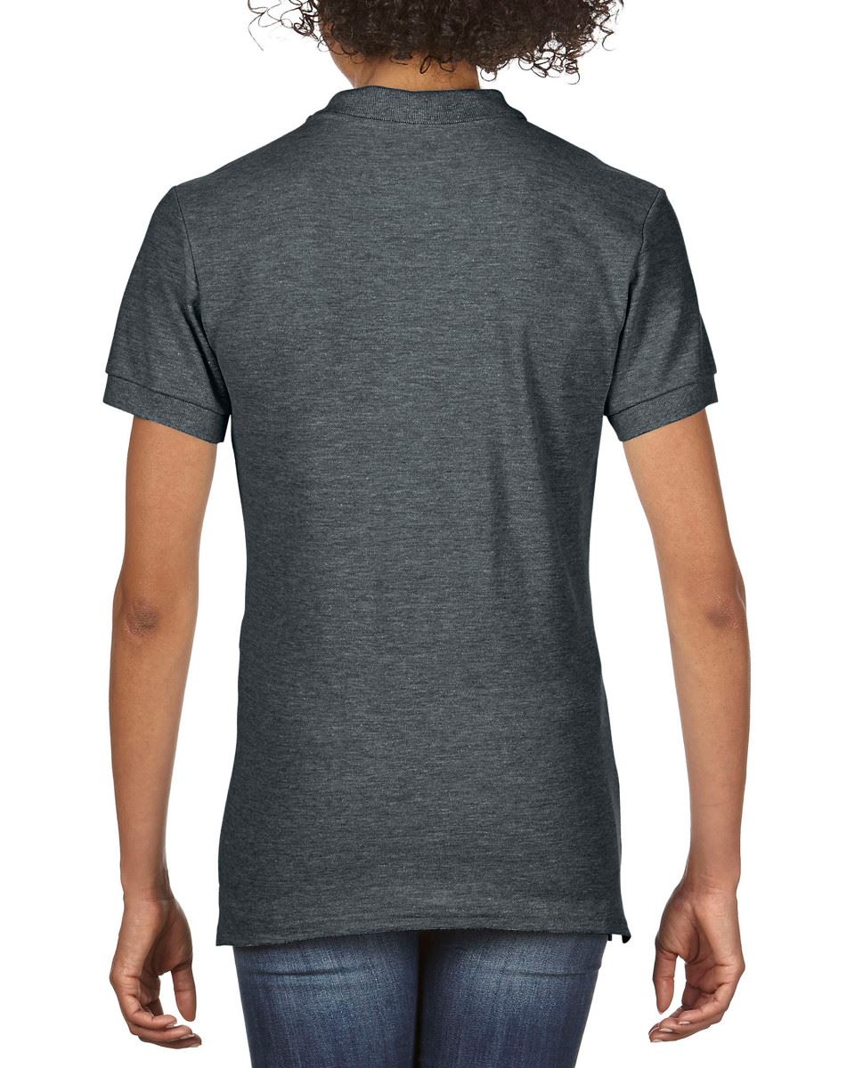 Gildan Femme Premium Coton Sport cadat Col Polo Shirts T-shirt Top
