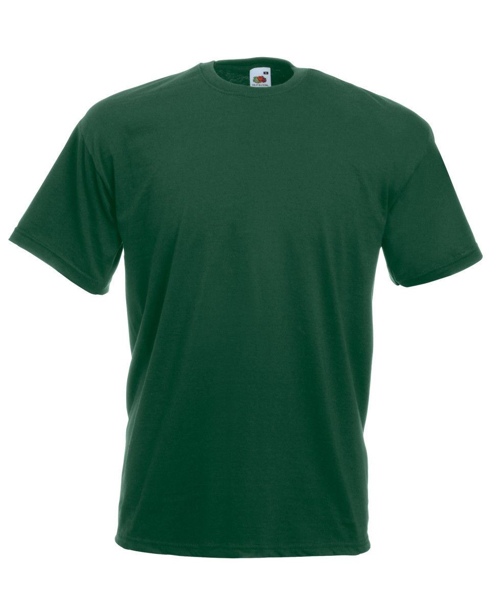 Fruit of the Loom Cotton Plain Blank Men/'s Women/'s Tee Shirt Tshirt T-Shirt NEW