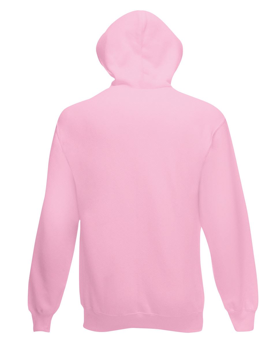 Fruit of the Loom HOODIE Sweatshirt Hoody Jumper Plain Top Sweater Hooded