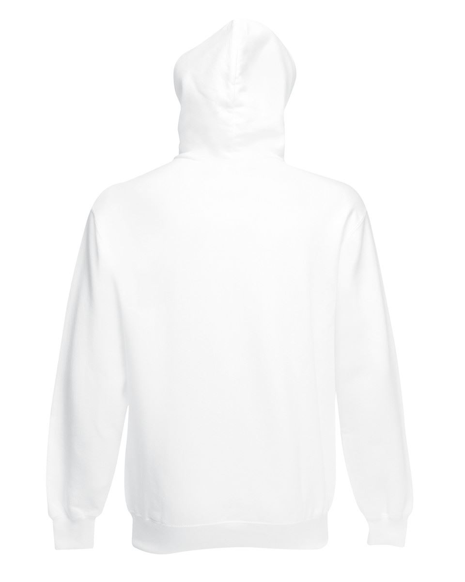 Fruit of the Loom Mens Classic Full Zip Up Hooded Sweat Jacket Casual Jumper TOP