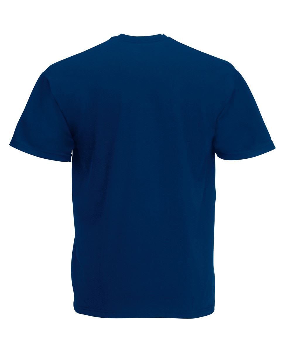 3 Pack Fruit of the Loom Heavy Cotton Plain T-shirts Blank Short Sleeve Tee Top