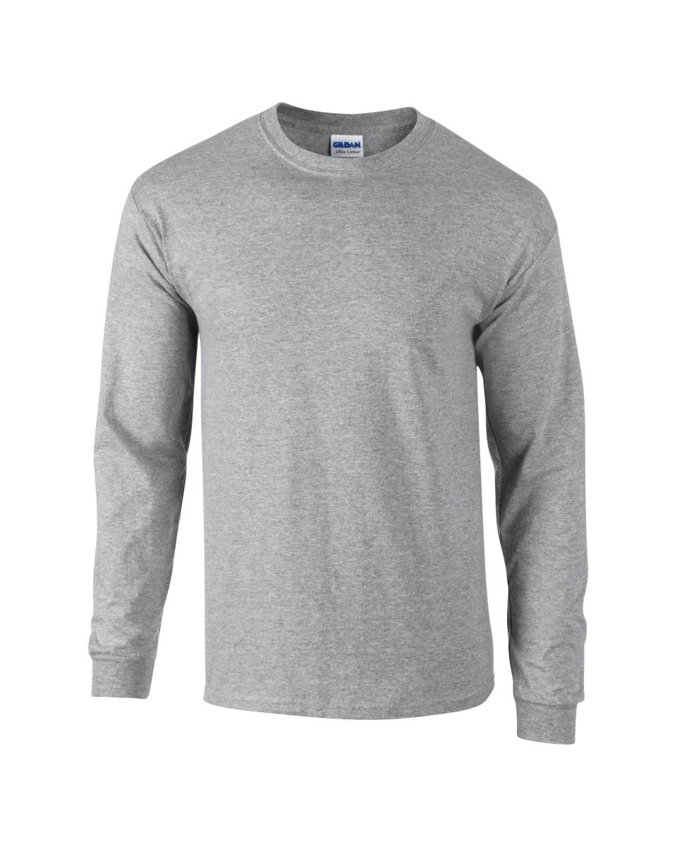 3 Pack Gildan Mens Ultra Cotton Adult Long Sleeve Plain T Shirt Cotton Tee Shirt