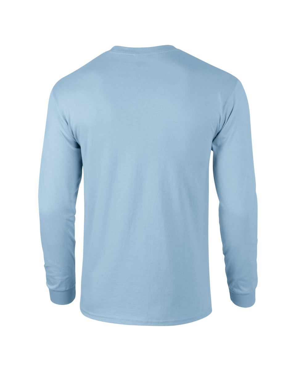 3 Pack Gildan Mens Ultra Cotton Adult Long Sleeve Plain T Shirt Cotton Tee Shirt