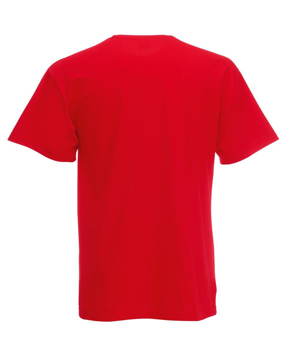 3 PACK Fruit Of The Loom V-NECK T-SHIRT PLAIN TOP COTTON LYCRA SIZES MEN OFFER