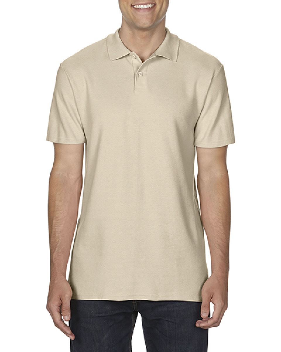 Gildan Mens Soft Style Premium 100/% Cotton Adult Jersey Polo Tee T Shirt Pique