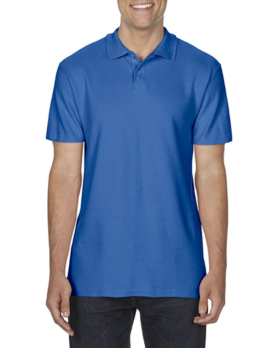 Gildan Mens Soft Style Premium 100/% Cotton Adult Jersey Polo Tee T Shirt Pique