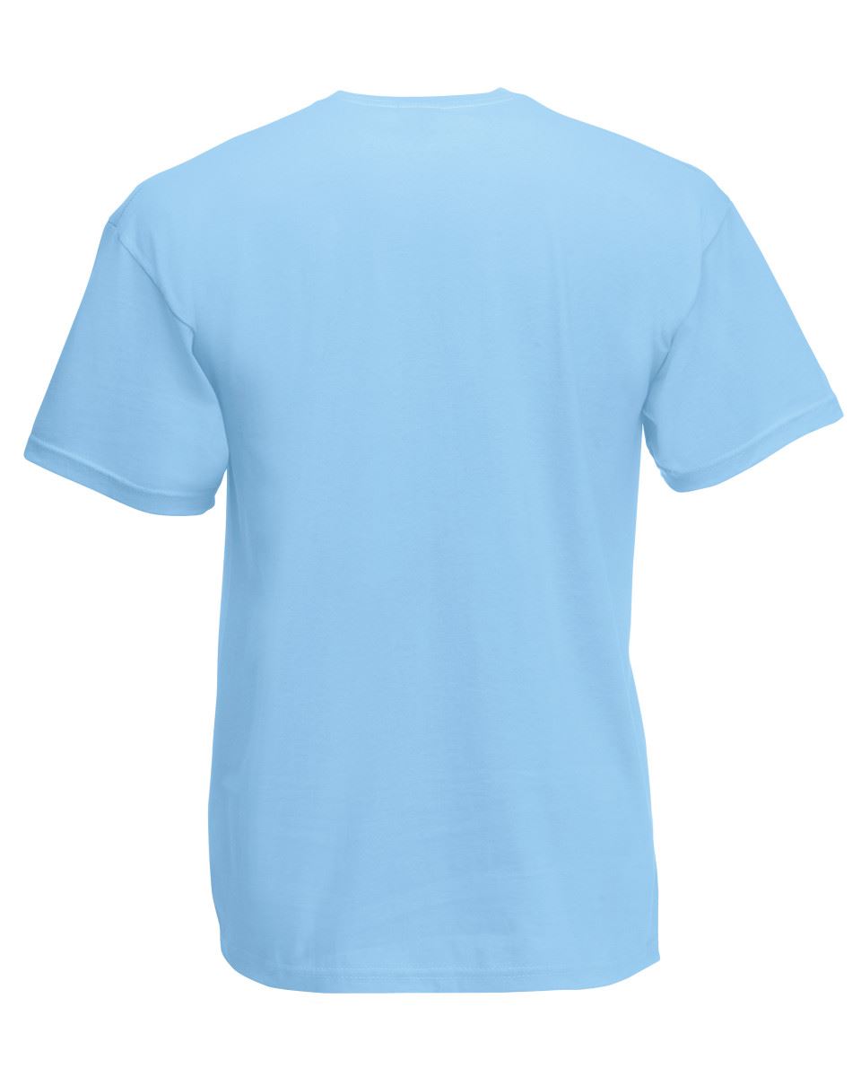 Fruit of the Loom Enfants/'S T-Shirt Plain Top Enfants Garçons Filles École Toutes Tailles