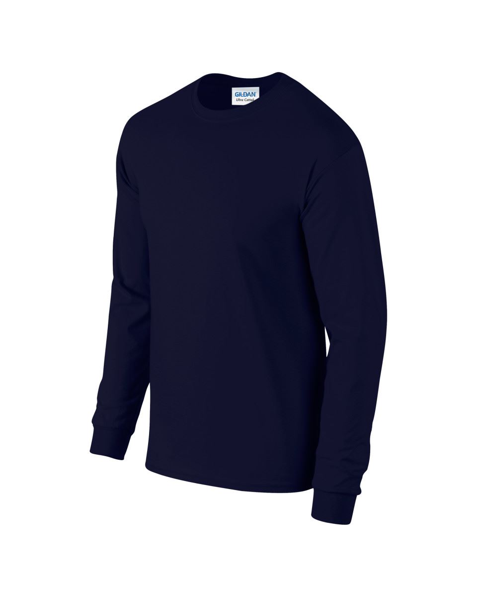 3 Pack Gildan Mens Ultra Cotton Adult Long Sleeve Plain T Shirt Cotton Tee Shirt