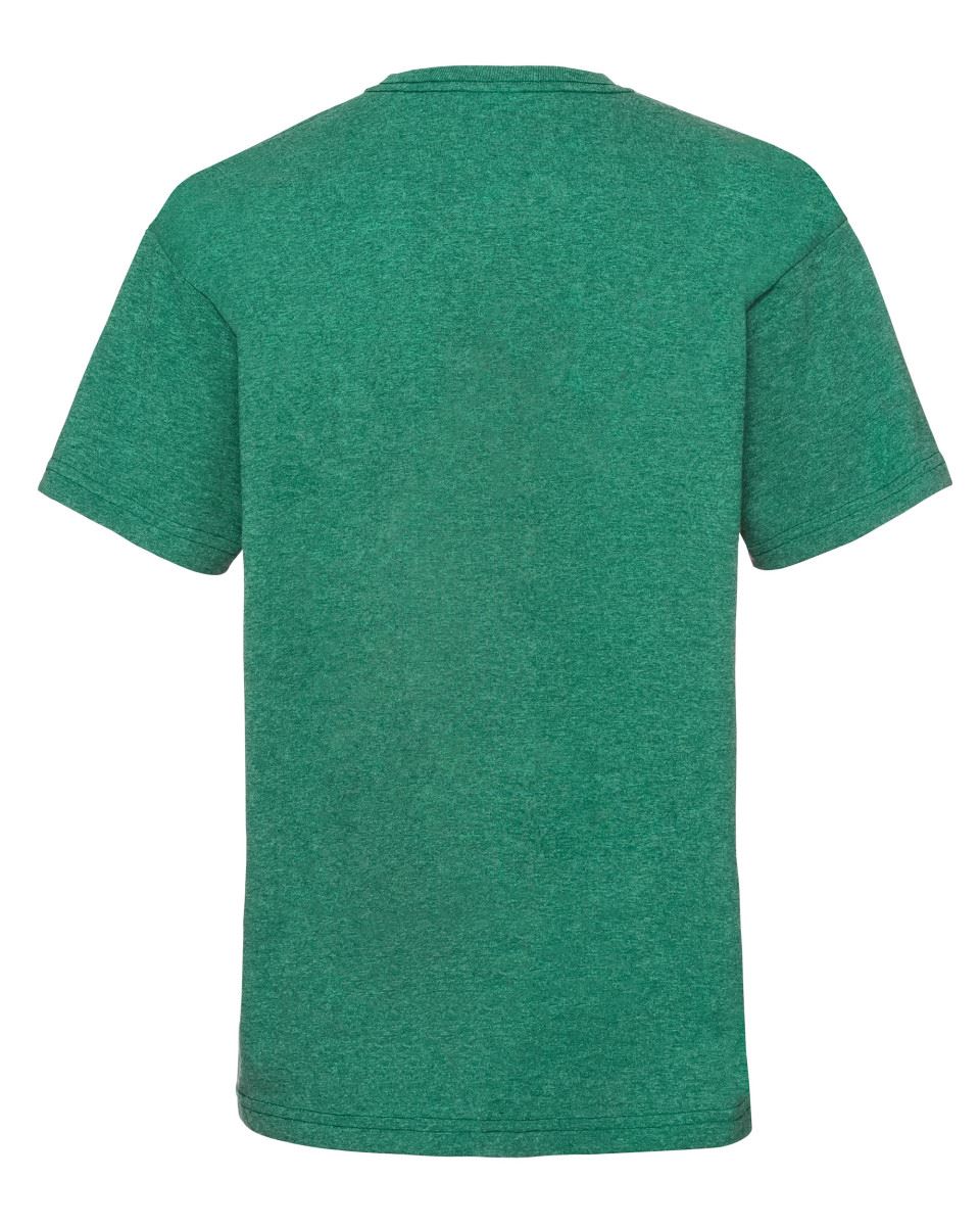 Plain Green Fruit of the Loom Cotton Childrens Kids Boys Girls T Shirt Tee