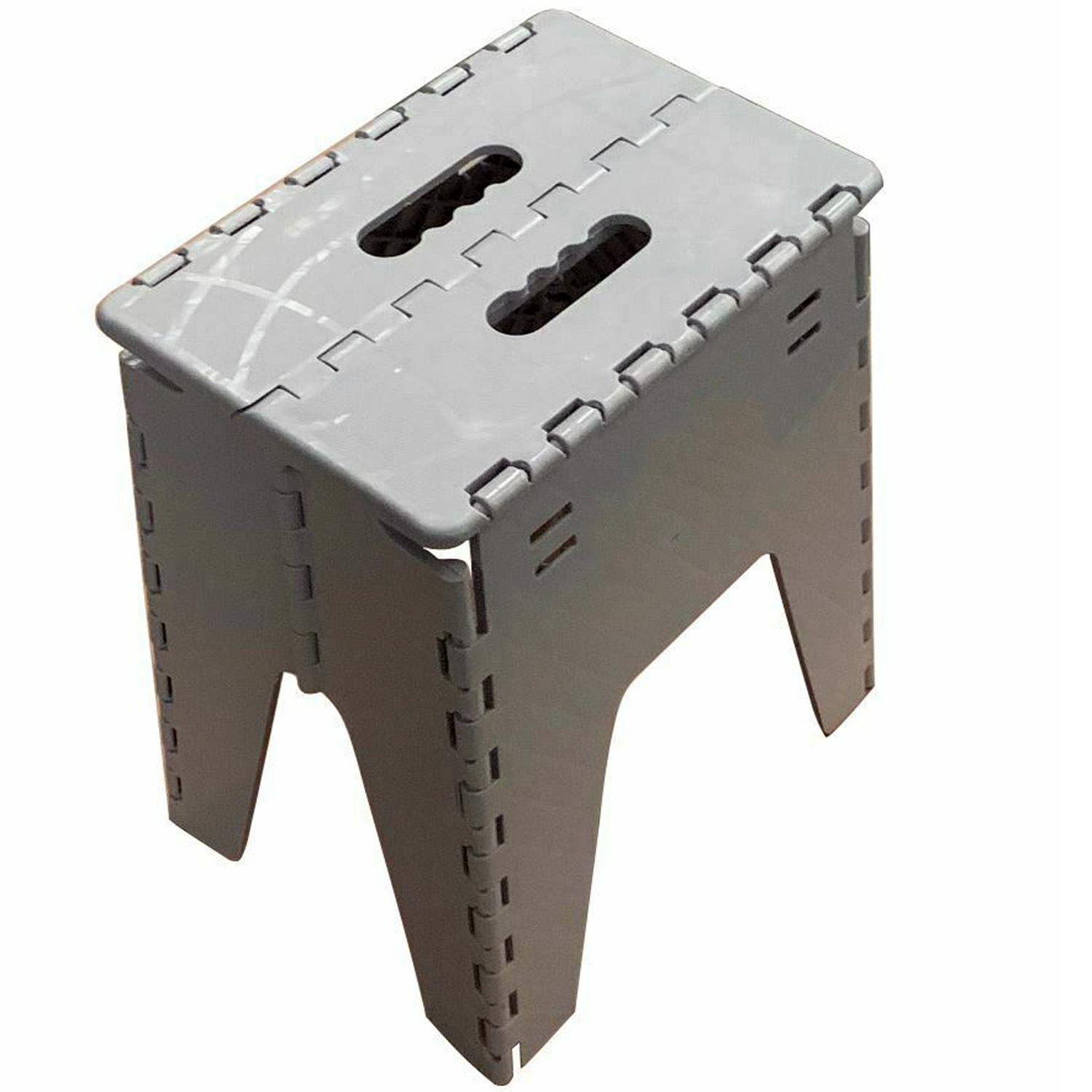 Small//Large Plastic Folding Step Stool Foldable Multi Purpose Dual Step Stool