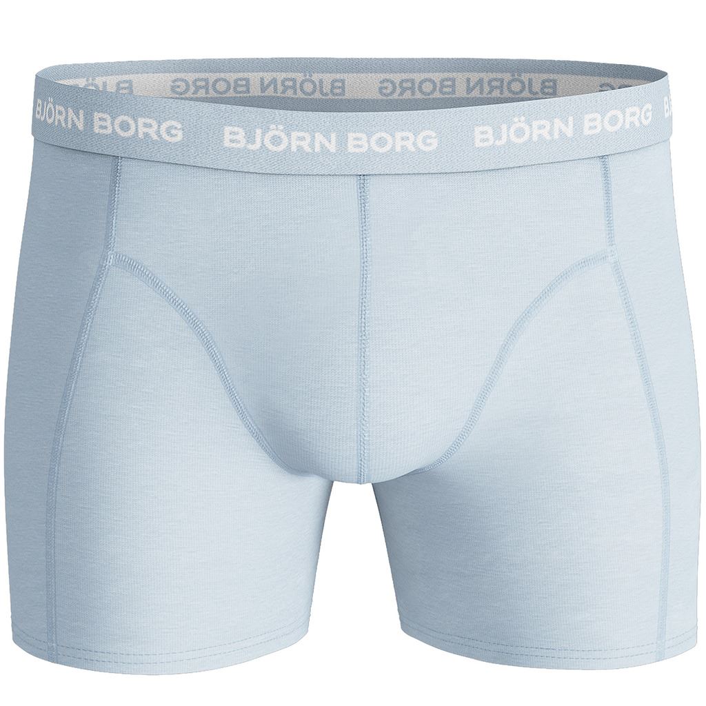 Björn Borg Mens 3-Pack Shorts BB Digi Leaf Essential Boxer Briefs