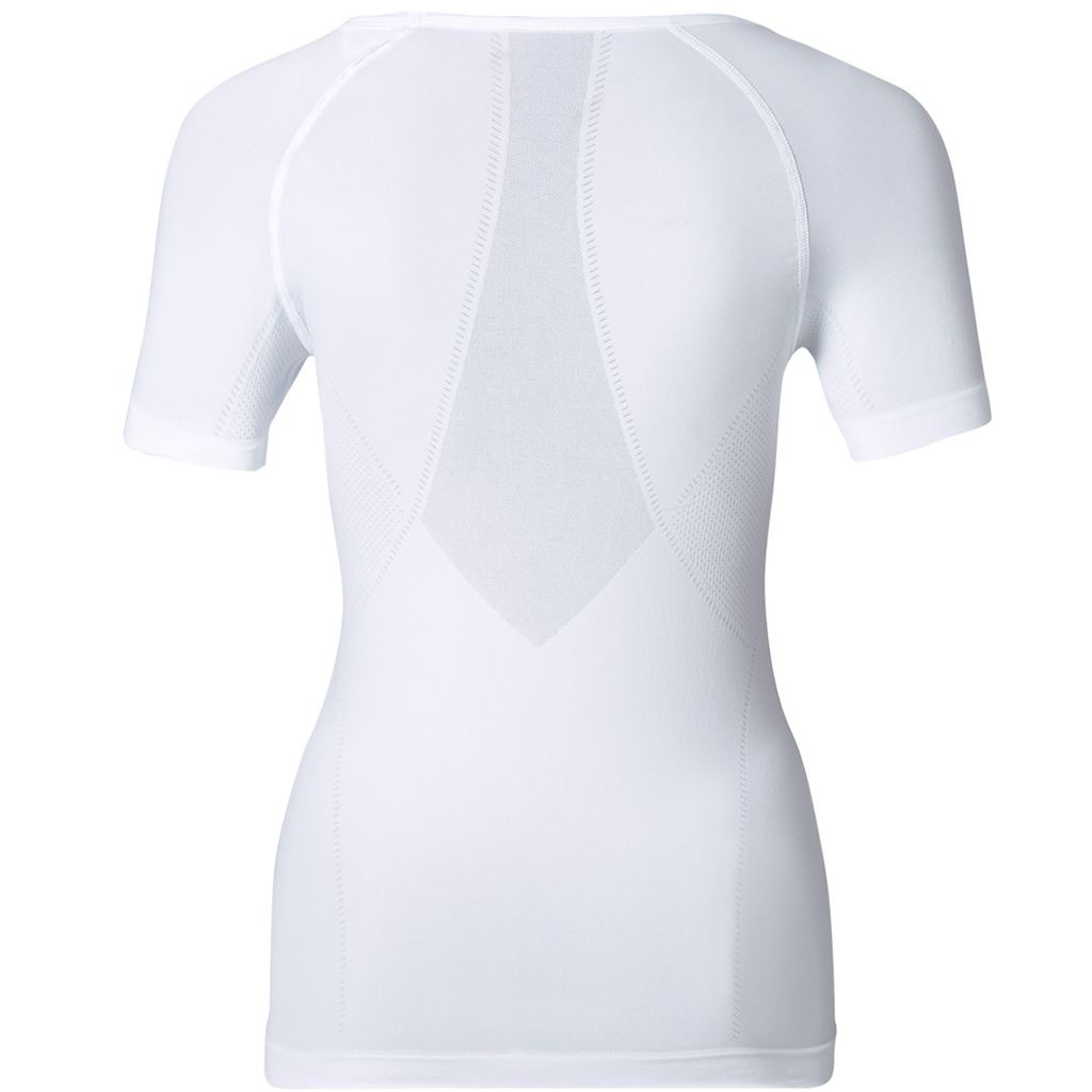 Ladies Odlo Evolution Light Short SS Womens Sports Training Baselayer Top