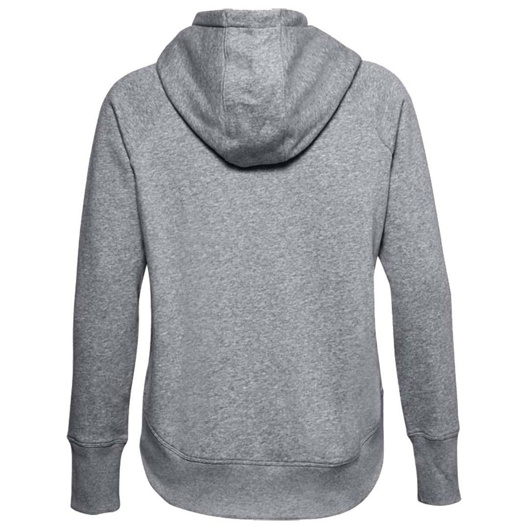 Under Armour Ladies Hoodie Rival Fleece Metallic Graphic Womens Hoody