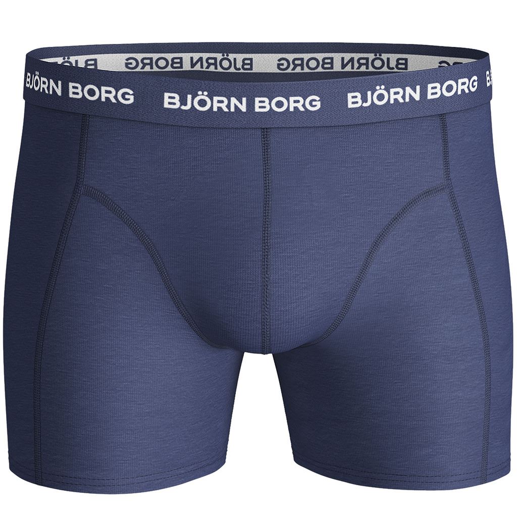 Björn Borg Mens 3-Pack Shorts BB Digi Leaf Essential Boxer Briefs