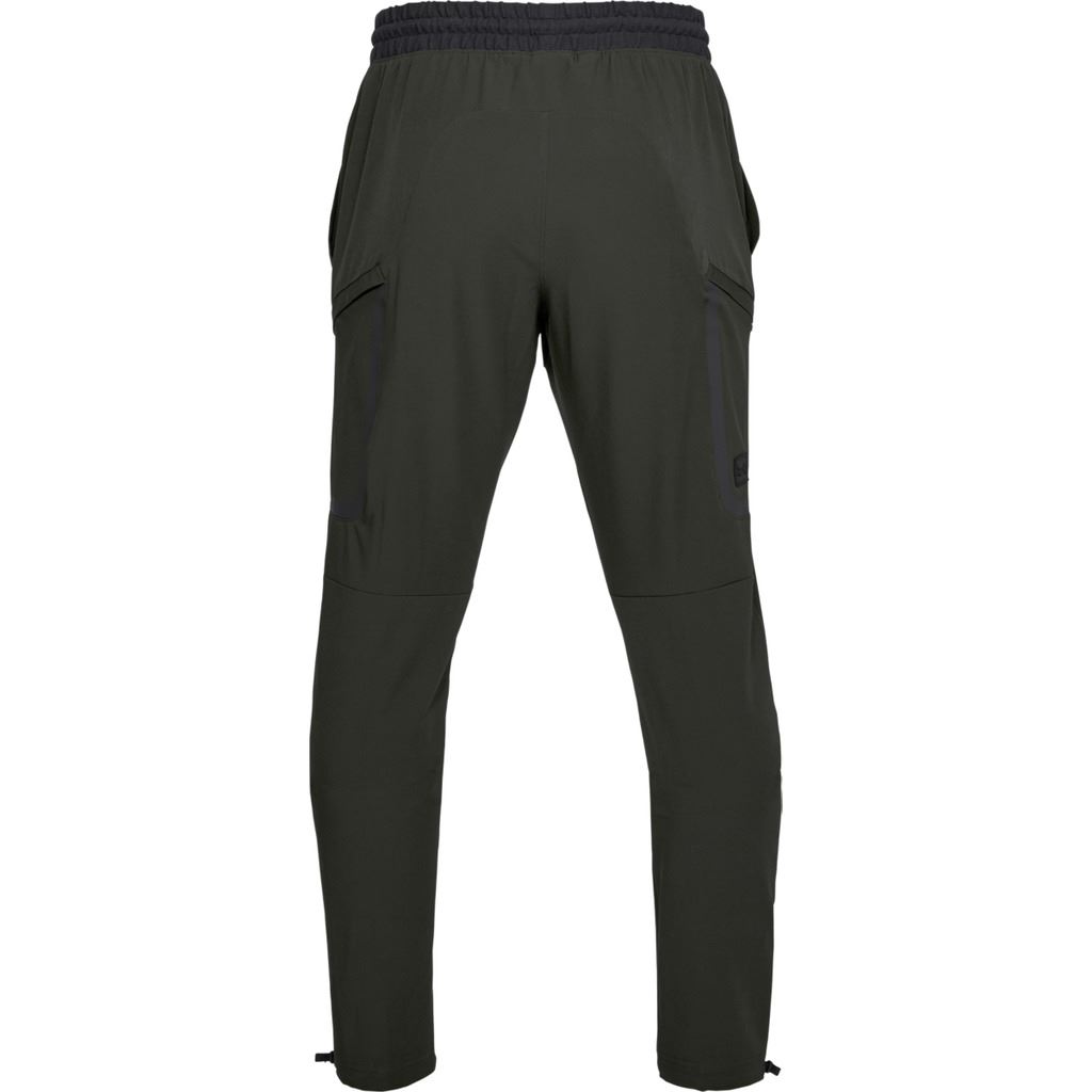 UNDER ARMOUR MENS UA UNSTOPPABLE WOVEN SPORTSTYLE ELITE CARGO STORM TROUSERS