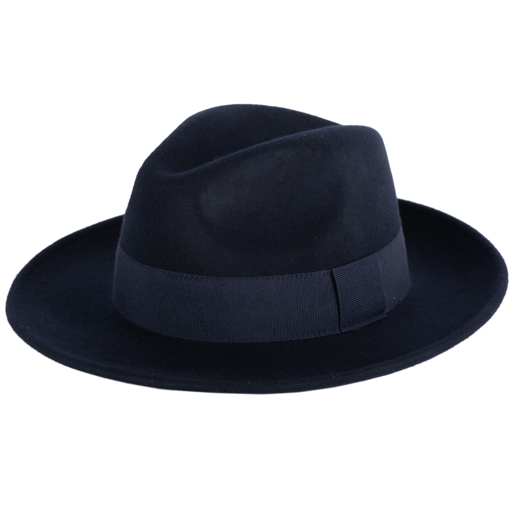 Elegant 100/% Wool Fedora Hat Waterproof /& Crushable Handmade in Italy
