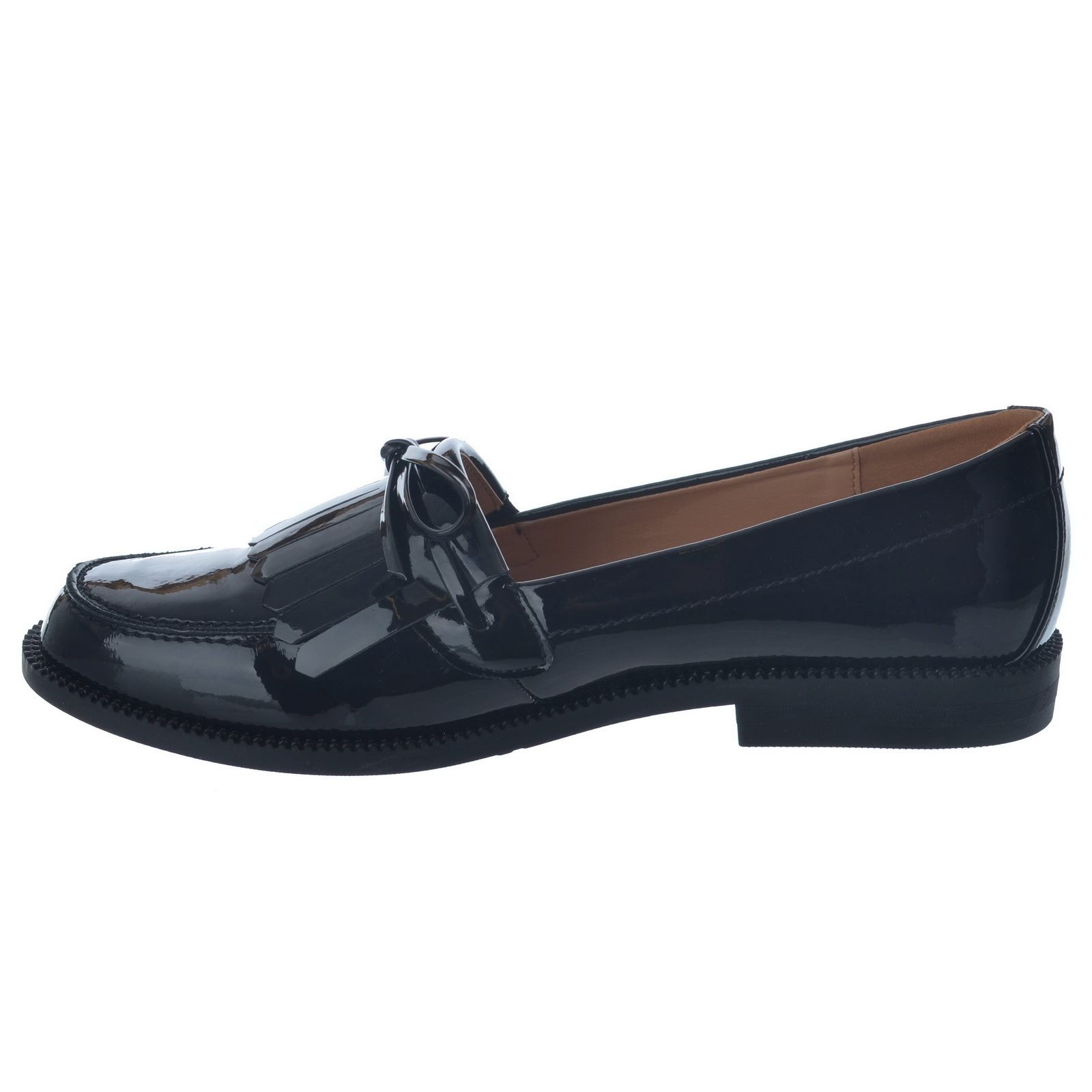LADIES WOMENS NEW CLASSIC FRINGE LOAFERS FLAT OFFICE SHOES PUMPS BROGUES SIZE