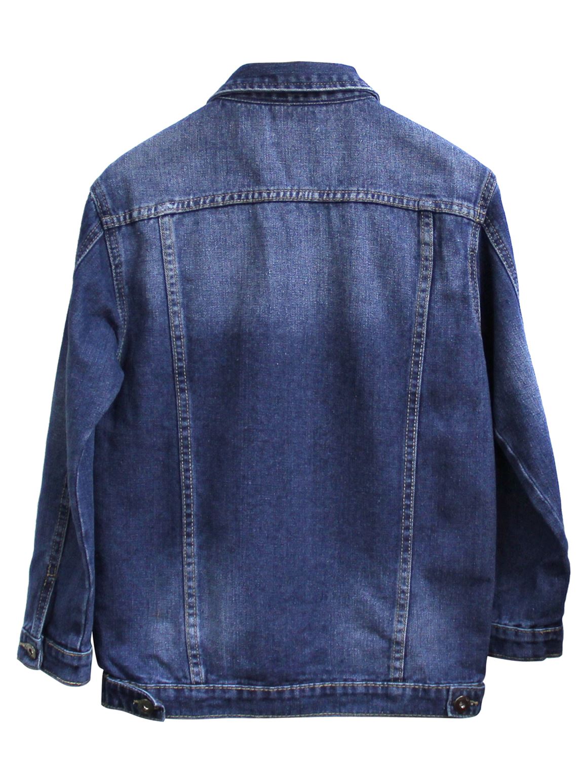Girls Denim Jacket Blue Jean Jackets Longline Age 7 8 9 10 12 14 16 Years