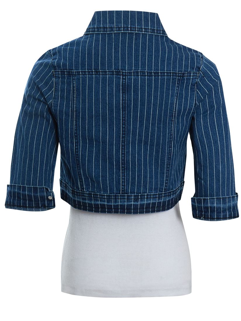 ladies denim jacket size 14