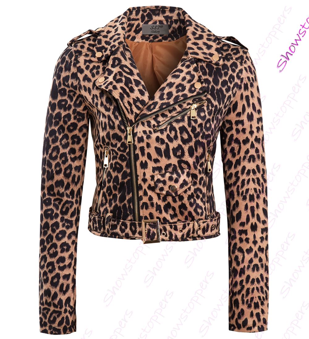 ladies leopard jacket