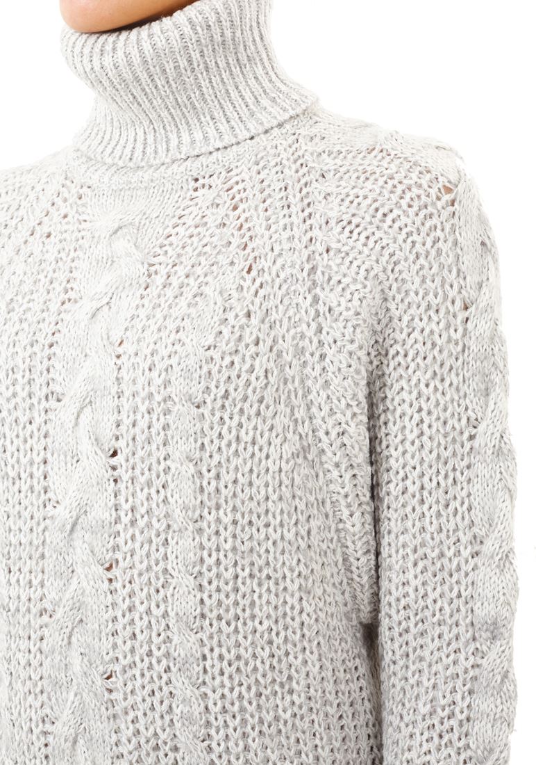 womens grey jumper dress